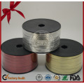 SGS Green Metalized Film Curly Ribbon of Gift Packaging for Thanksgiving